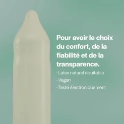 caractéristiques Préservatifs en latex naturel fin de my lubie