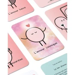 cartes illustrant les différentes façons d'aimer