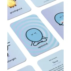 cartes illustrées sur les sentiments du monde
