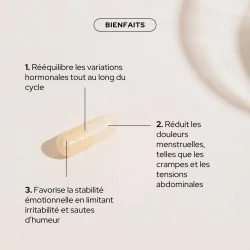 Cure confort menstruel - Régulation hormonale
