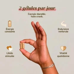 Complément alimentaire à base d'extraits de Cordyceps bio