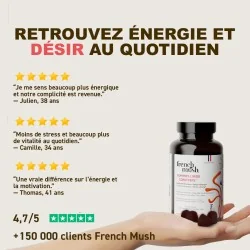 Gummies Libido à base d'extraits de Cordyceps