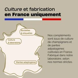 Gouttes Ménopause à base de champignons français bio