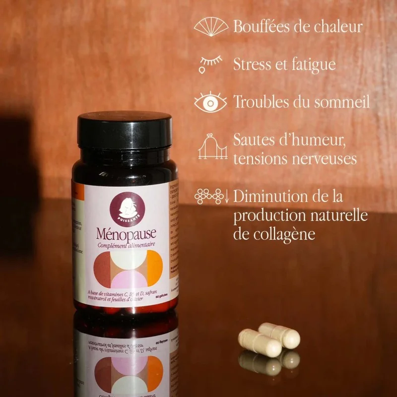 Complément alimentaire Ménopause