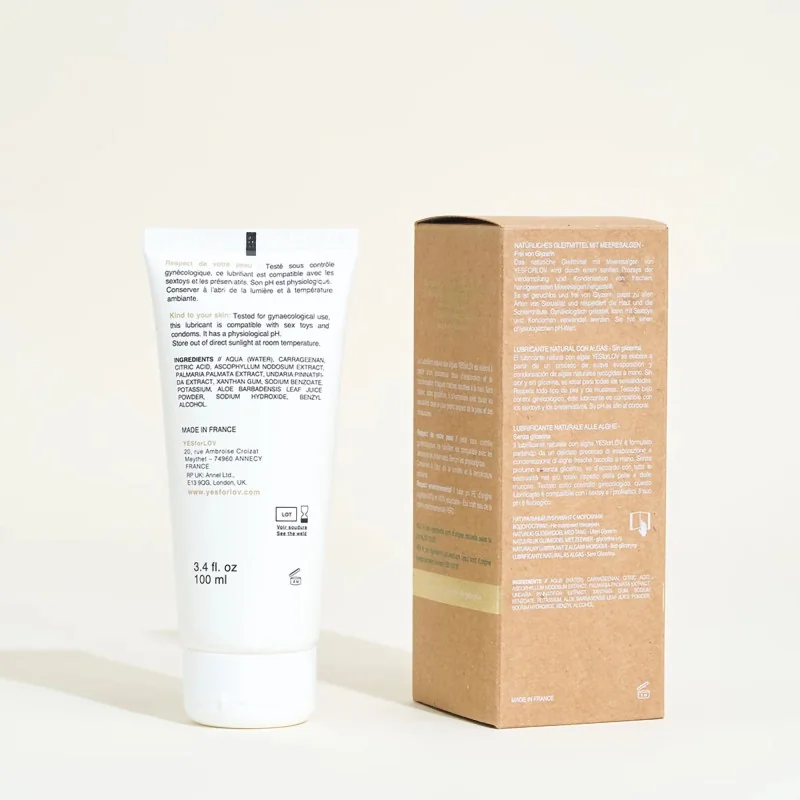 Lubrifiant naturel aux algues