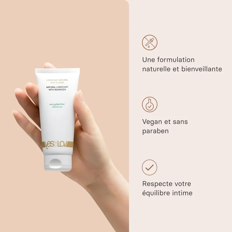 Lubrifiant naturel aux algues