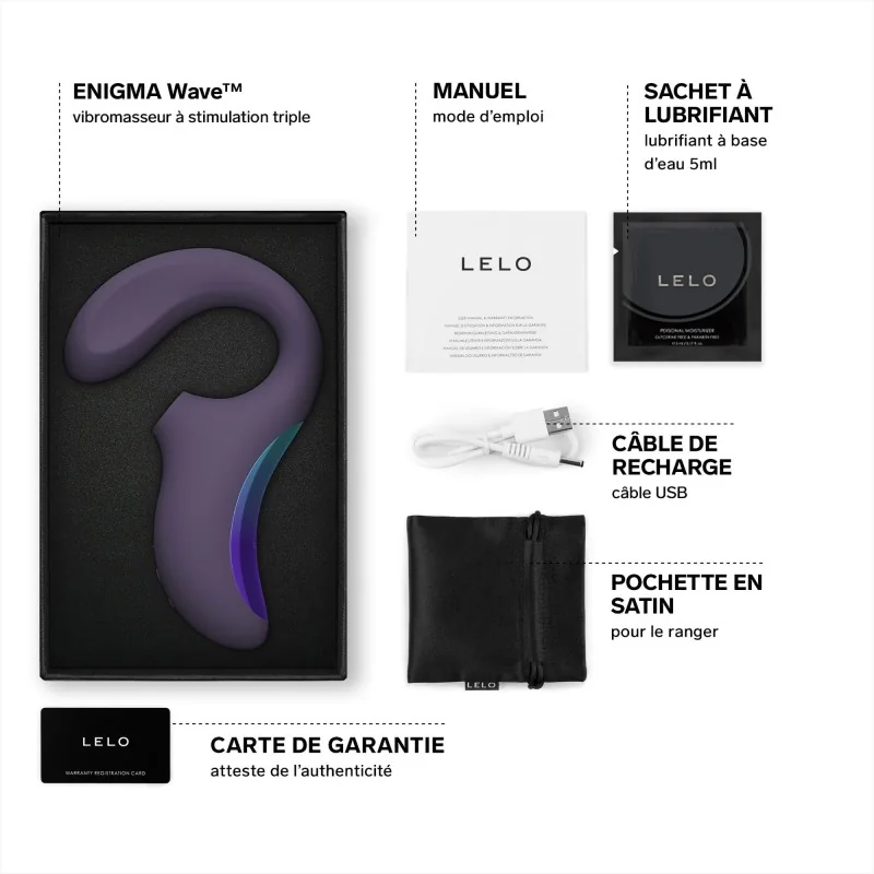 Enigma Wave - Vibromasseur Triple Stimulation