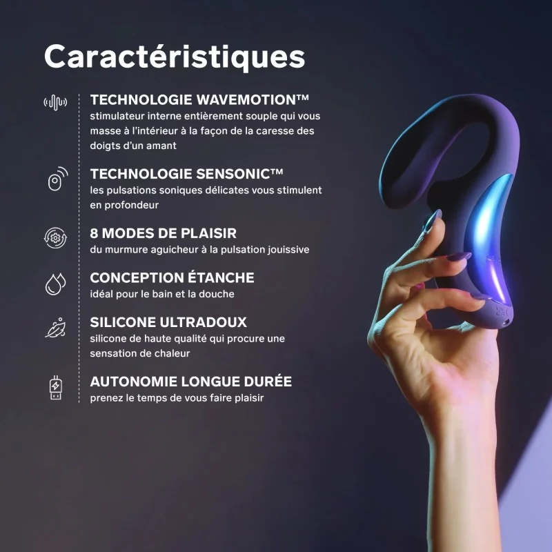 Enigma Wave - Vibromasseur Triple Stimulation