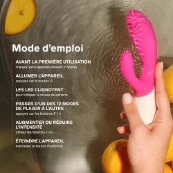Ina Wave 2 - Vibromasseur Point G + Clitoris