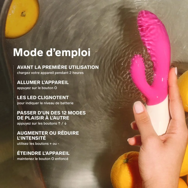 Ina Wave 2 - Vibromasseur Point G + Clitoris