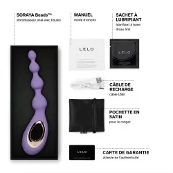 Soraya Beads - Vibromasseur anal avec boules