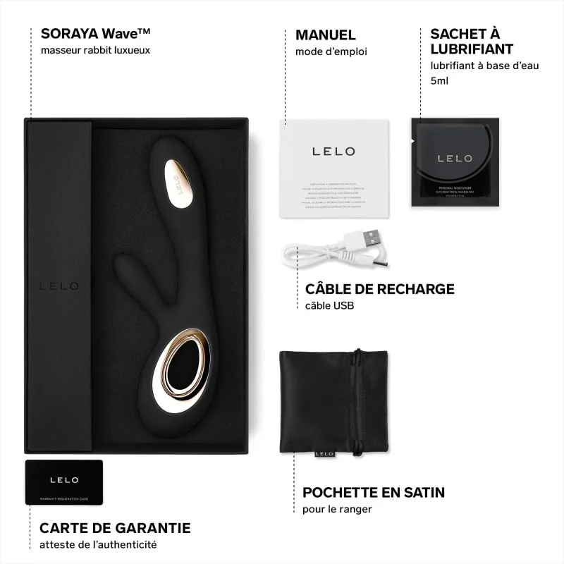 Soraya Wave - Masseur Rabbit de luxe