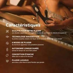 Soraya Wave - Masseur Rabbit de luxe