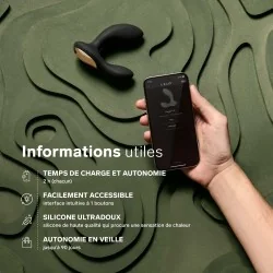 Hugo 2 - Vibromasseur prostatique contrôlé avec application