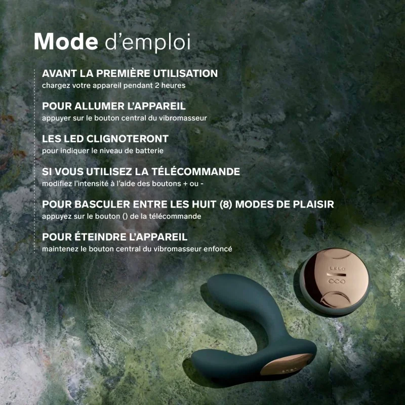 Hugo 2 Remote - Vibromasseur prostatique télécommandé