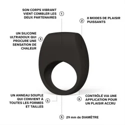 Tor 3 - Anneau vibrant pour couple