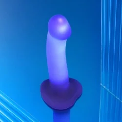 Glow Dildo LED Semi-Réaliste