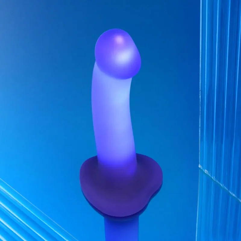 Glow Dildo LED Semi-Réaliste