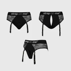 Harnais Lingerie Diva - Dentelle et jarretelles