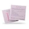 Carte spermicides verso avec explications
