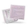 Plaquettes de pilules contraceptives oestroprogestatives de démonstration