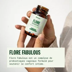 Complément alimentaire Flore fabulous à base de probiotiques pour le confort intime