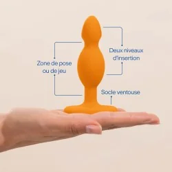 My Lubie - Aube plug en silicone doux avec ventouse