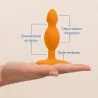 My Lubie - Aube plug en silicone doux avec ventouse