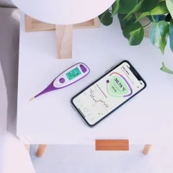 Thermomètre basal connecté...