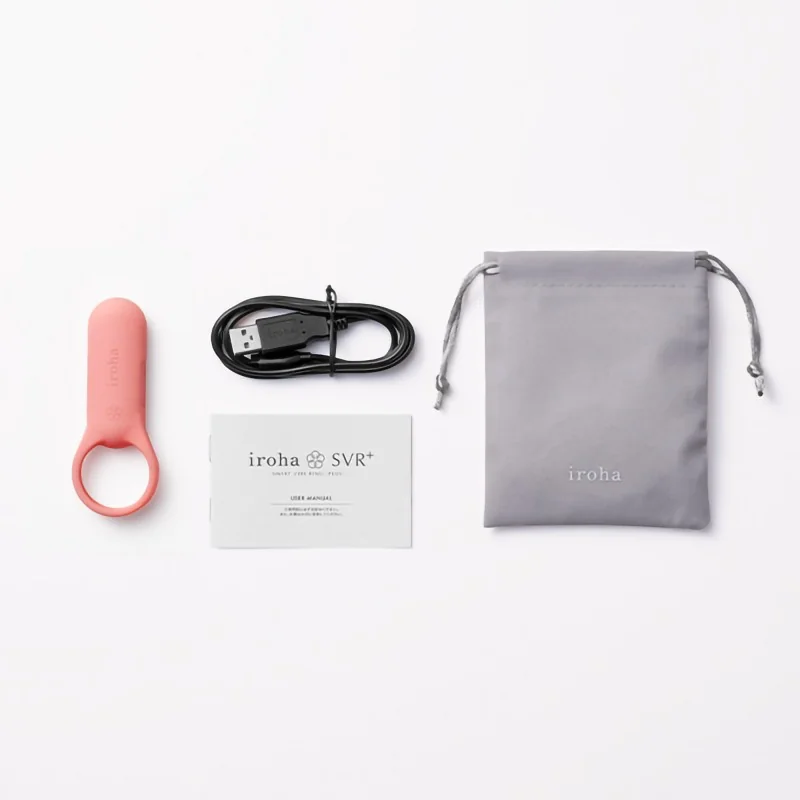 Iroha SVR+ - Anneau pour couple avec vibrations puissantes et silencieuses