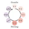 Iroha SVR+ - Anneau pour couple avec vibrations puissantes et silencieuses