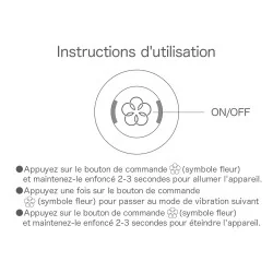 Iroha Kushi - Stimulateur clitoridien avec relief strié et vibrations inten