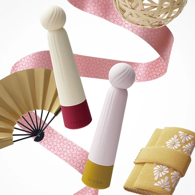 Iroha RIN - Vibromasseur avec embout souple et vibrations douces