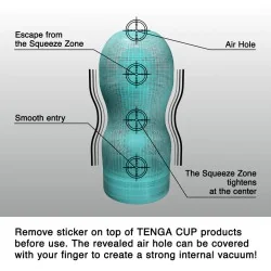 Tenga Vacuum Cup Original - Masturbateur avec sensation de succion