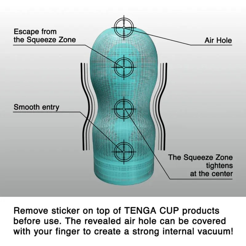 Tenga Vacuum Cup Original - Masturbateur avec sensation de succion