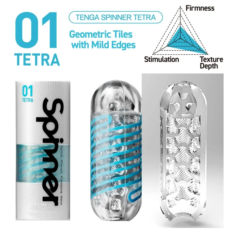 Tenga Spinner - Masturbateur sensation Rotation & Succion