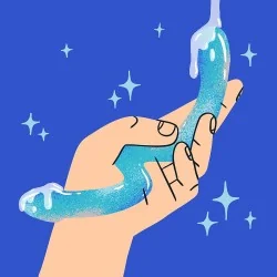Ohwii par Wicul - Gode en verre à double extrémité
