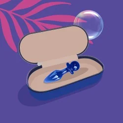 Anii - Plug anal en verre de taille moyenne