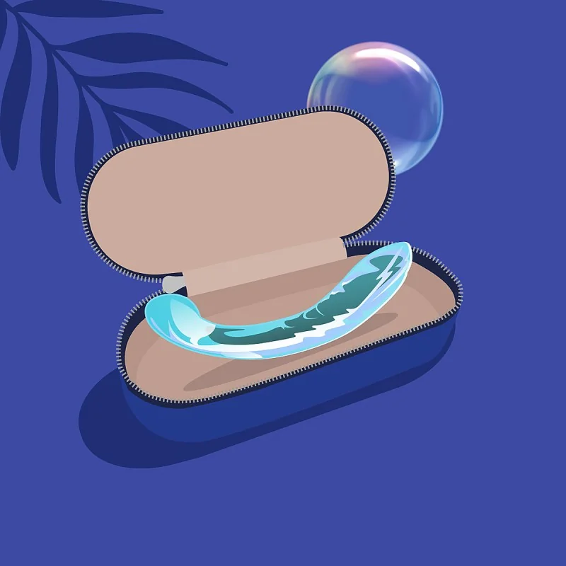 Kalii - Dildo en verre pour le point G