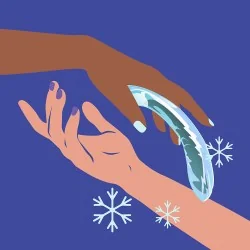 Kalii - Dildo en verre pour le point G