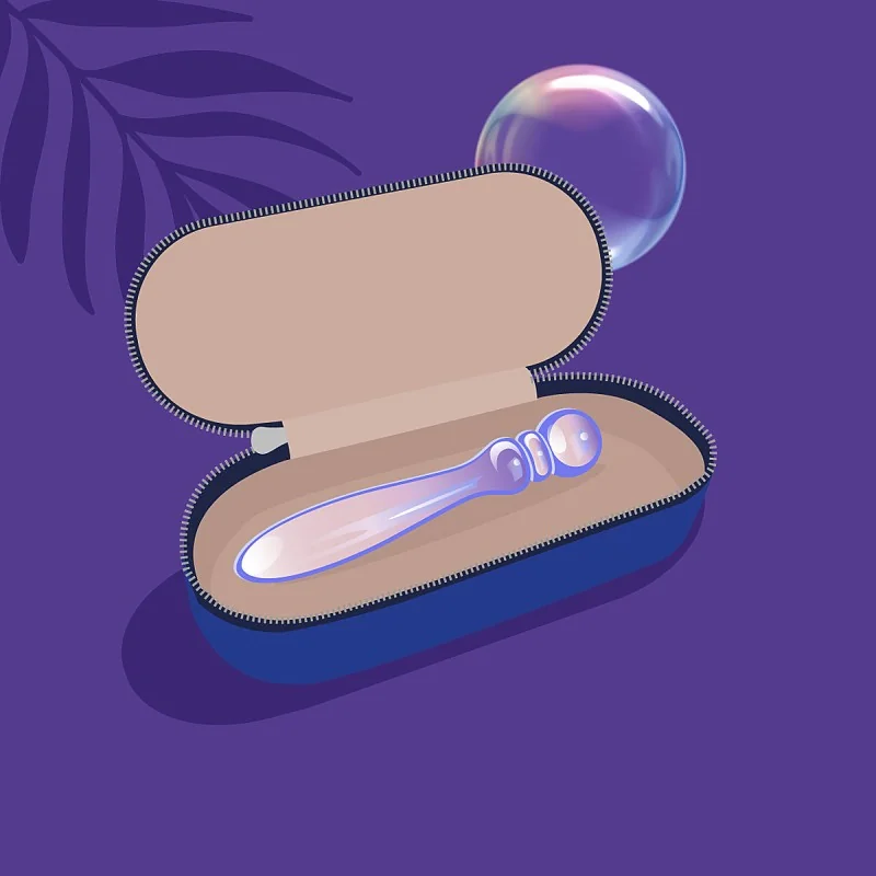Cecii - Dildo en verre élégant