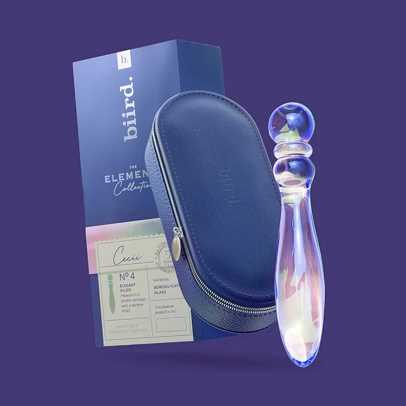 Cecii - Dildo en verre élégant