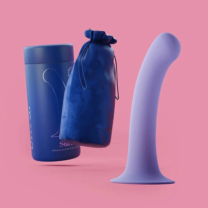 Surii - Dildo en silicone souple avec base ventouse