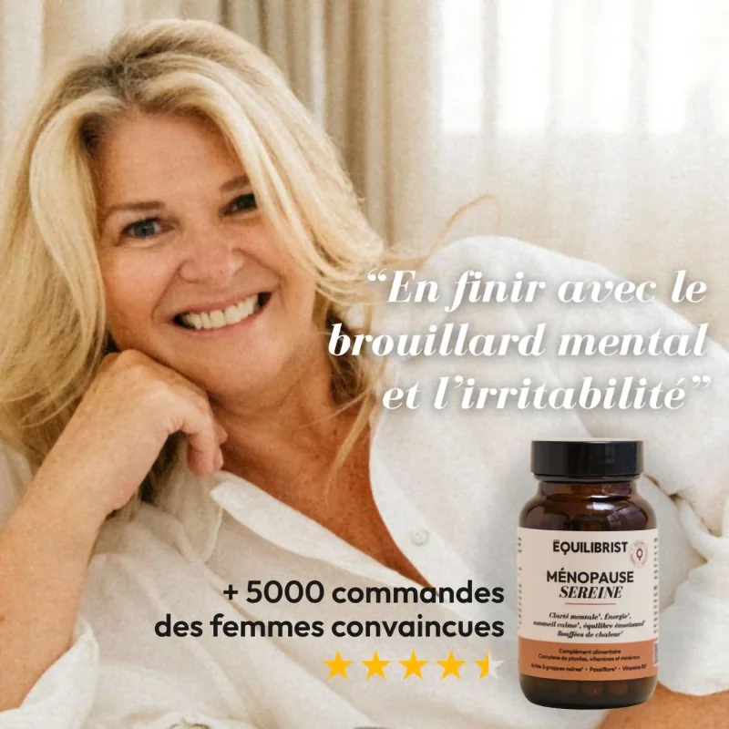 Complément alimentaire Ménopause sereine Equilibrist