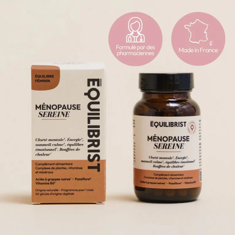Complément alimentaire Ménopause sereine Equilibrist