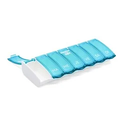 Pilulier 7 cases box7 turquoise