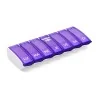 Pilulier 7 cases Box7 Violet