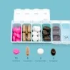Pilulier 7 cases Box7 Bleu Pastel