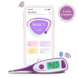 Thermomètre basal connecté...