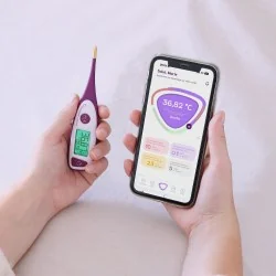 Thermomètre basal connecté...